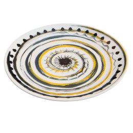 ARCA APULIA Talerz Talerzyk Deserowy 20cm ZIELONY Porcelana