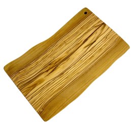 Deska z drewna oliwnego do krojenia serwowania 30x18cm
