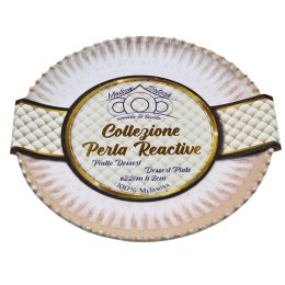 ARCA PERLA Talerz Talerzyk Deserowy Z Melaminy 22cm