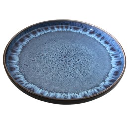 ARCA REACTIVE Granatowy Talerz Talerzyk Deserowy 20cm Ceramika