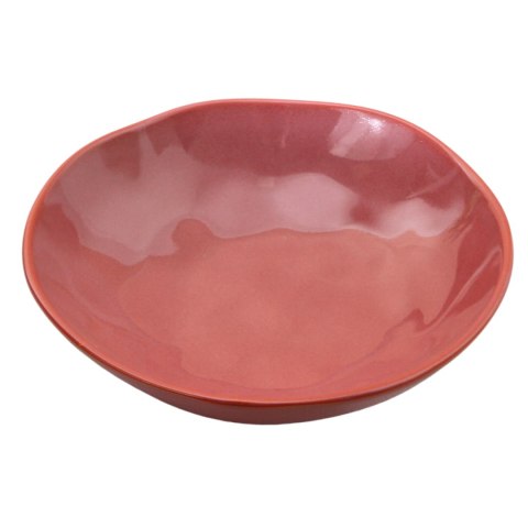 ARCA REACTIVE Różowy Talerz Głęboki Obiadowy 20cm Ceramika