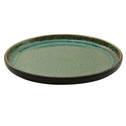 ARCA REACTIVE Zielony Talerz Płaski Obiadowy 26,5cm Ceramika