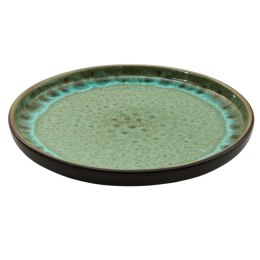 ARCA REACTIVE Zielony Talerz Talerzyk Deserowy Obiadowy 20cm Ceramika