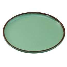 ARCA TIERRA Zielony Talerz Talerzyk Deserowy 21cm Porcelana