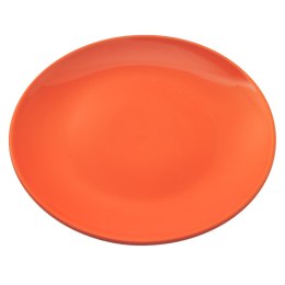 ARCA BIANCA Pomarańczowy Talerz Talerzyk Deserowy Obiadowy 20cm Porcelana