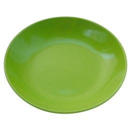 ARCA BIANCA Zielony Talerz Głęboki Obiadowy 20cm Porcelana