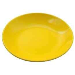 ARCA BIANCA Żółty Talerz Głęboki Obiadowy 20cm porcelana