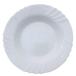 ARCA EBRO Talerz Głęboki Obiadowy Biały 23cm Włochy