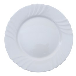ARCA EBRO Talerz Płaski Obiadowy Biały 23cm Włochy
