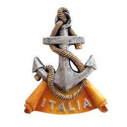 MAGNES miniatura ITALIA KOTWICA replika 7X5cm Włochy Italia