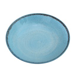 ARCA PEPPER Niebieski Talerz Głęboki Obiadowy 20cm Porcelana