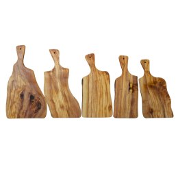 Deska z drewna oliwnego do krojenia serwowania 24x10cm