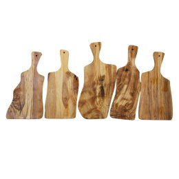Deska z drewna oliwnego do krojenia serwowania 24x10cm