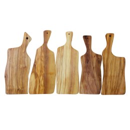 Deska z drewna oliwnego do krojenia serwowania 28x10cm