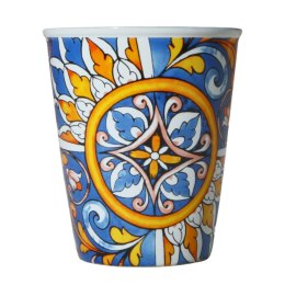 ARCA KUBEK Niebieski wzór 2 350ml ceramika Włochy
