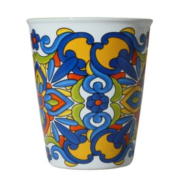 ARCA KUBEK Zielony wzór 1 350ml ceramika Włochy