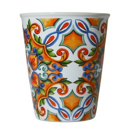 ARCA KUBEK Zielony wzór 2 350ml ceramika Włochy