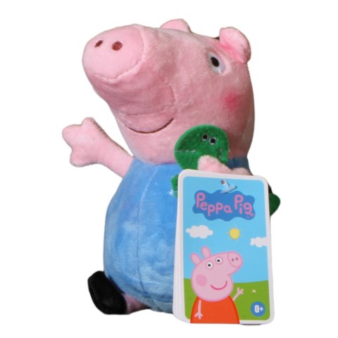 MASKOTKA GEORGE Świnka Peppa Przytulanka 20cm MASKOTKA GEORGE Świnka Peppa Przytulanka 20cm