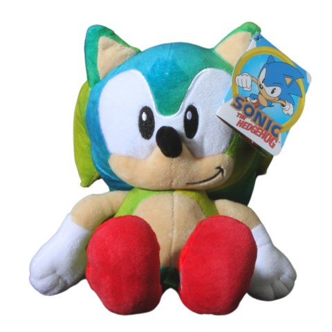 MASKOTKA Pluszak SONIC JEŻ Zielony + Niebieski Przytulanka 30cm MASKOTKA Pluszak SONIC JEŻ Zielony + Niebieski Przytulanka 30cm