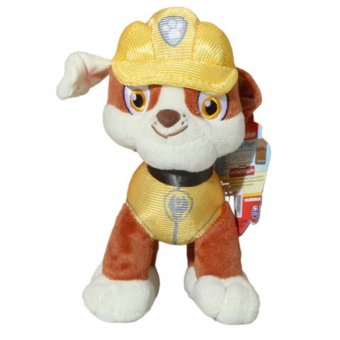 MASKOTKA RUBBLE PSI PATROL Przytulanka Piesek 19cm MASKOTKA RUBBLE PSI PATROL Przytulanka Piesek 19cm