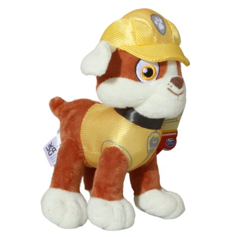 MASKOTKA RUBBLE PSI PATROL Przytulanka Piesek 19cm MASKOTKA RUBBLE PSI PATROL Przytulanka Piesek 19cm