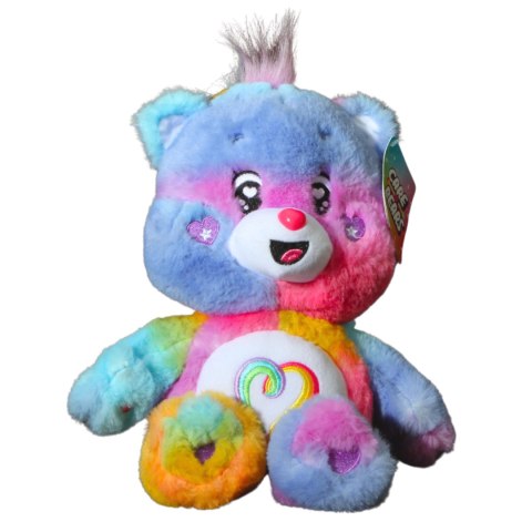 MASKOTKA TROSKLIWE MISIE Tęczowy Serce Przytulanka Dla Dzieci 0+ 30cm MASKOTKA TROSKLIWE MISIE Tęczowy Serce Przytulanka Dla Dzieci 0+ 30cm