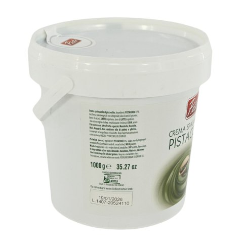 Zestaw PISTI CREMA DI PISTACCHIO krem pistacjowy 45% Sycylia 1kg x10 szt. Zestaw PISTI CREMA DI PISTACCHIO krem pistacjowy 45% Sycylia 1kg x10 szt.