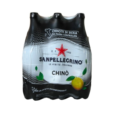 Zestaw SAN PELLEGRINO Chino Włoski Napój Gazowany 1,2L x6 szt. Zestaw SAN PELLEGRINO Chino Włoski Napój Gazowany 1,2L x6 szt.