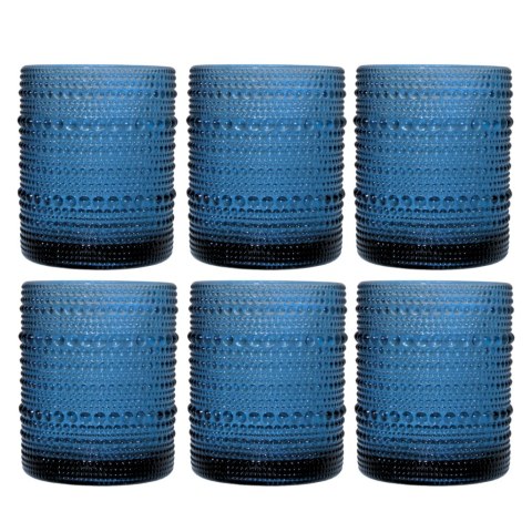 ARCA SERENITY ZESTAW Szklanek Niebieskie Do Napojów Wody Soku 300ml - 6szt. ARCA SERENITY ZESTAW Szklanek Niebieskie Do Napojów Wody Soku 300ml - 6szt.