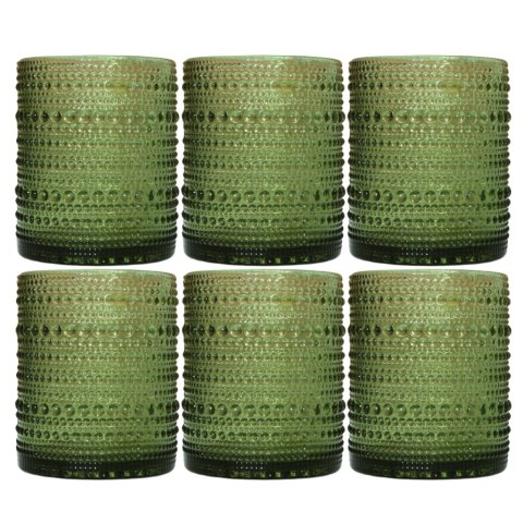 ARCA SERENITY ZESTAW Szklanek Zielone Do Napojów Wody Soku 300ml - 6szt. ARCA SERENITY ZESTAW Szklanek Zielone Do Napojów Wody Soku 300ml - 6szt.