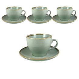 ARCA TIERRA Miętowy Zestaw Filiżanek Do Kawy Espresso 90ml - 4szt.
