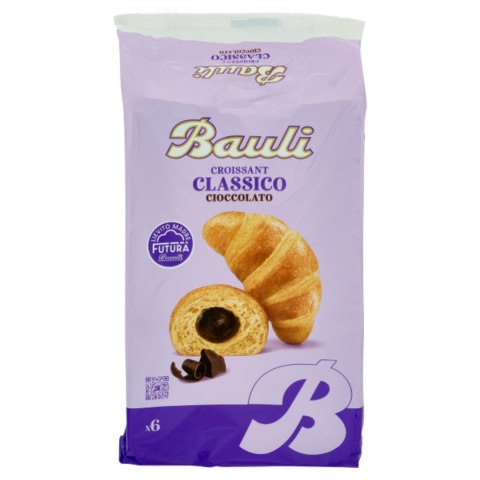 BAULI CROISSANT Rogaliki z Kremem Czekoladowym 6x50g Włochy BAULI CROISSANT Rogaliki z Kremem Czekoladowym 6x50g Włochy