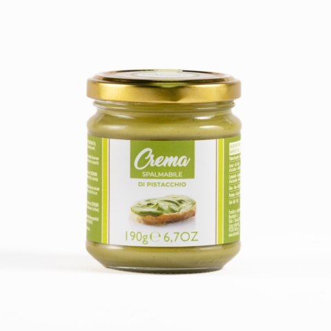 BRONTEDOLCI KREM PISTACJOWY 20% 190g Włochy BRONTEDOLCI KREM PISTACJOWY 20% 190g Włochy