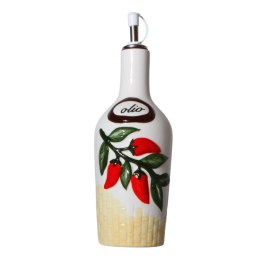 BUTELKA NA OLIWĘ z Dozownikiem Ceramika Peperoncino 3D