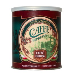 CAFFE EUROPA KAWA ESPRESSO Mielona 100% Arabica Puszka 250g Włochy