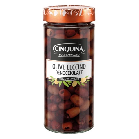 CINQUINA OLIWKI CZARNE BEZ PESTEK 320g Włochy CINQUINA OLIWKI CZARNE BEZ PESTEK 320g Włochy