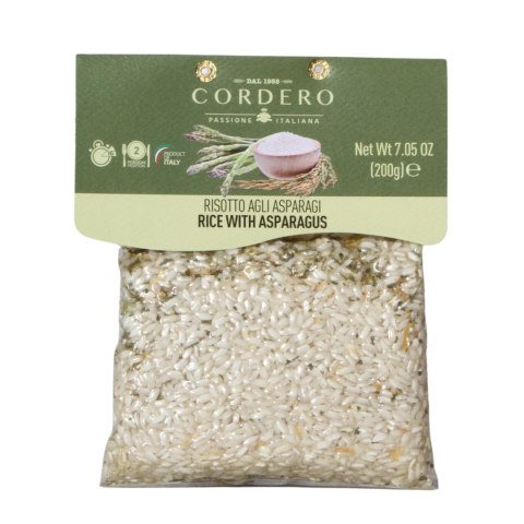 CORDERO RISOTTO ZE SZPARAGMI Ryż 200g Włochy CORDERO RISOTTO ZE SZPARAGMI Ryż 200g Włochy