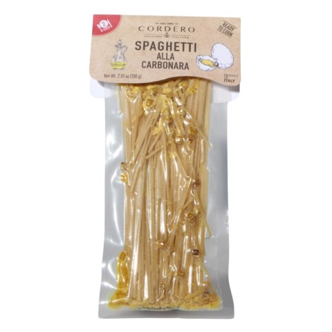 CORDERO SPAGHETTI CARBONARA Makaron 200g Włochy CORDERO SPAGHETTI CARBONARA Makaron 200g Włochy