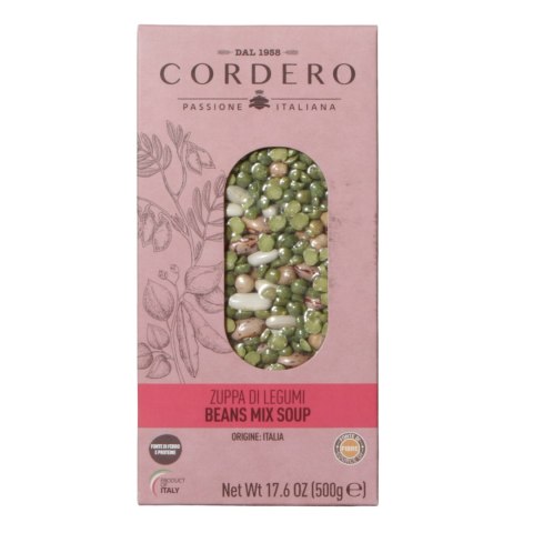 CORDERO ZUPA Z ROŚLIN STRĄCZKOWYCH 500g Włochy CORDERO ZUPA Z ROŚLIN STRĄCZKOWYCH 500g Włochy