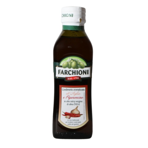 FARCHIONI OLIO EXTRA VERGINE OLIWA z Oliwek CZOSNEK CHILI 250ml FARCHIONI OLIO EXTRA VERGINE OLIWA z Oliwek CZOSNEK CHILI 250ml