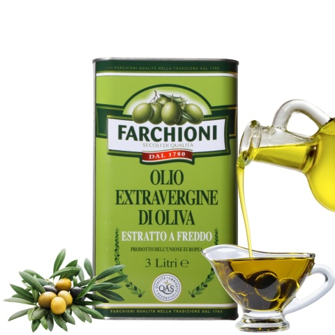 FARCHIONI OLIO EXTRA VERGINE OLIWA z Oliwek Puszka 3L Włoska FARCHIONI OLIO EXTRA VERGINE OLIWA z Oliwek Puszka 3L Włoska
