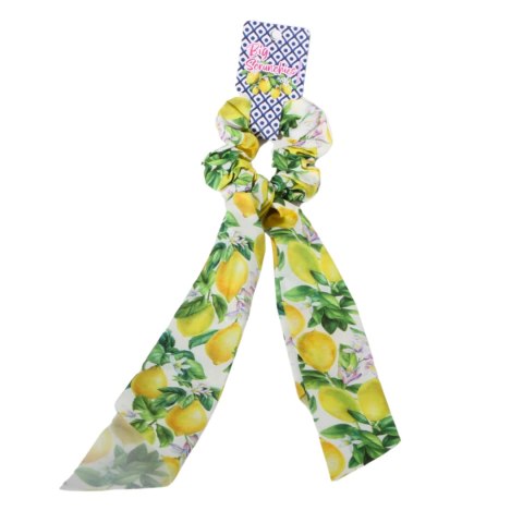 GUMKA DO WŁOSÓW SCRUNCHIES Apaszka Wstążka CYTRYNY Wzór 2 Włochy GUMKA DO WŁOSÓW SCRUNCHIES Apaszka Wstążka CYTRYNY Wzór 2 Włochy