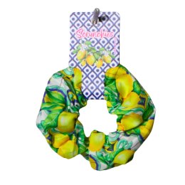 GUMKA DO WŁOSÓW SCRUNCHIES CYTRYNY Wzór 6 Włochy