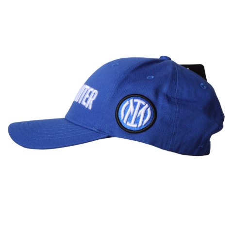 INTER MEDIOLAN Czapka Z Daszkiem Bejsbolówka Niebieska OFFICIAL PRODUCT INTER MEDIOLAN Czapka Z Daszkiem Bejsbolówka Niebieska OFFICIAL PRODUCT