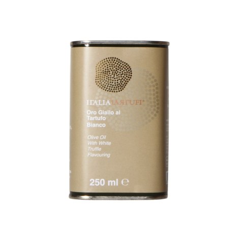 ITALIA TARTUFI Oliwa z Oliwek z Białą Truflą Puszka 250ml Włochy ITALIA TARTUFI Oliwa z Oliwek z Białą Truflą Puszka 250ml Włochy