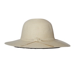 KAPELUSZ SŁOMKOWY DAMSKI Letni Plażowy HANDMADE Beżowy