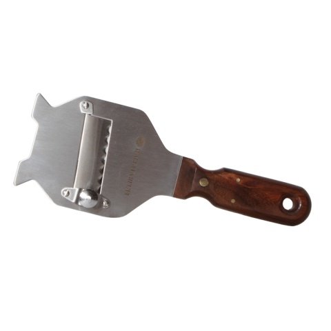 KRAJALNICA DO TRUFLI Tarka Stal Nierdzewna Drewniany Uchwyt 21cm Prezent KRAJALNICA DO TRUFLI Tarka Stal Nierdzewna Drewniany Uchwyt 21cm Prezent