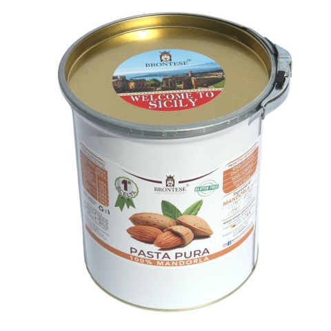 Krem MIGDAŁY 100% pasta Prima Scelta włoska BRONTESE z Sycyli 3kg WYPRZEDAŻ Krem MIGDAŁY 100% pasta Prima Scelta włoska BRONTESE z Sycyli 3kg WYPRZEDAŻ