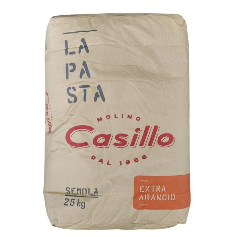 MOLINO CASILLO Ekstra pomarańczowa semolina z pszenicy durum 25kg MOLINO CASILLO Ekstra pomarańczowa semolina z pszenicy durum 25kg