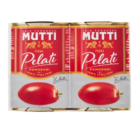 MUTTI POMIDORY PELATI Włoskie Bez Skórki 2x400g MUTTI POMIDORY PELATI Włoskie Bez Skórki 2x400g